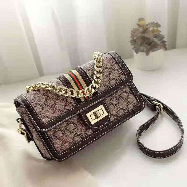 

2022 factory wholesale new fashion autumn winter foreign style chain portable small square bag fashionable broadband single shoulder messeng