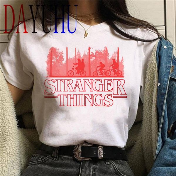 

stranger things friends don't lie graphic tshirt men upside down letters print t-shirt funny cartoon tshirt tees male bbybtf