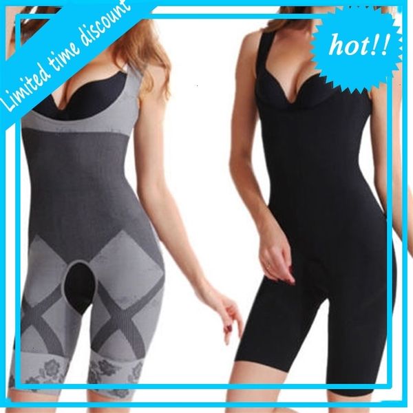 

wholesale- women full body shaper waist trainer girdle thigh reducer bodysuit shapewear *usps*, Black;white