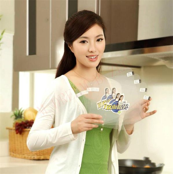 

face cover tool 5pcs set full mask anti fog kitchen shield protective anti oil transparent outside safety film use bbyemd tore2010, Black