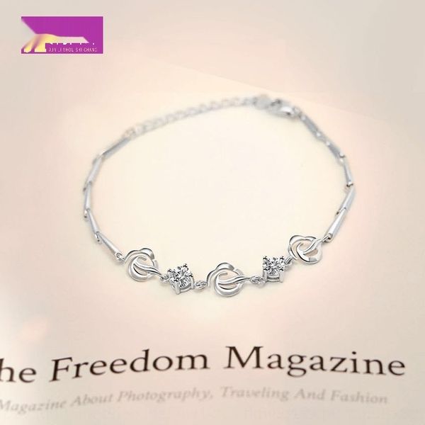 

4yblq s925 sterling bracelet new cloud s925 sterling bracelet lovers silver cloud lovers silver new rihce, Golden;silver