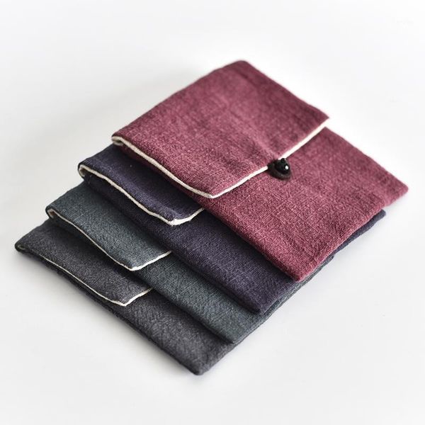 

gift wrap latest handmade small cloth bag plain cotton linen jewelry pouch bracelet storage 1pcs1