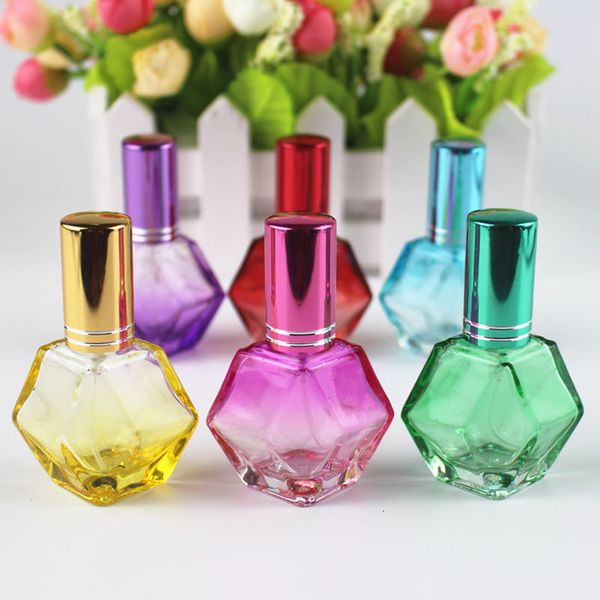 

1pc 10ml sprayer one of rechargeable glass empty perfume portable packaging bottle