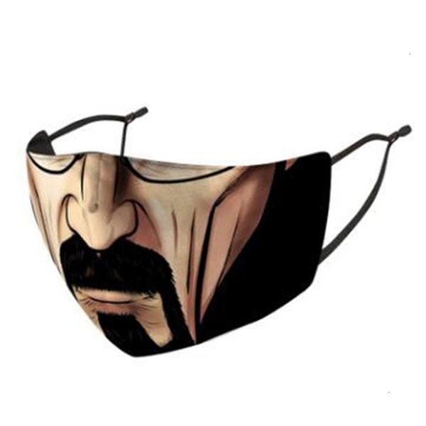 

factory joker clown 3d masks fashion washable reusable dust proof popular cotton face mask by dhl 9 pnmtb