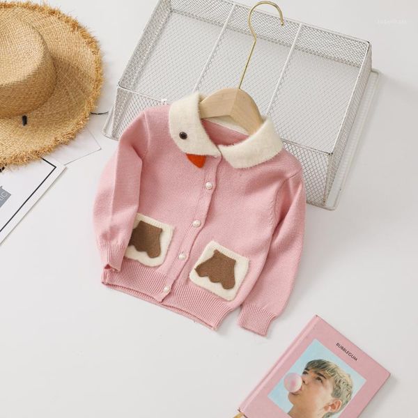 

girl's winter woollen coat 2021 new cashmere long korean trench coat fashionable children's woollen1, Blue;gray