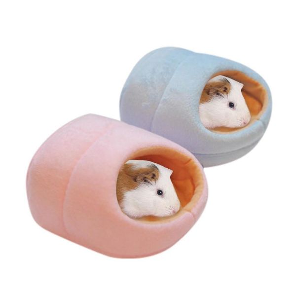 

wholesale new lovely rats hamster winter warm fleece hanging cage hammock cute house with bed mat for smal qylslu hairclippersshop
