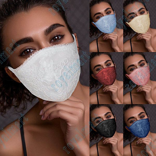 

mask popular women lace for protective face outdoor riding dustproof breathable anti-ultraviolet fashion cotton cloth ma v43e