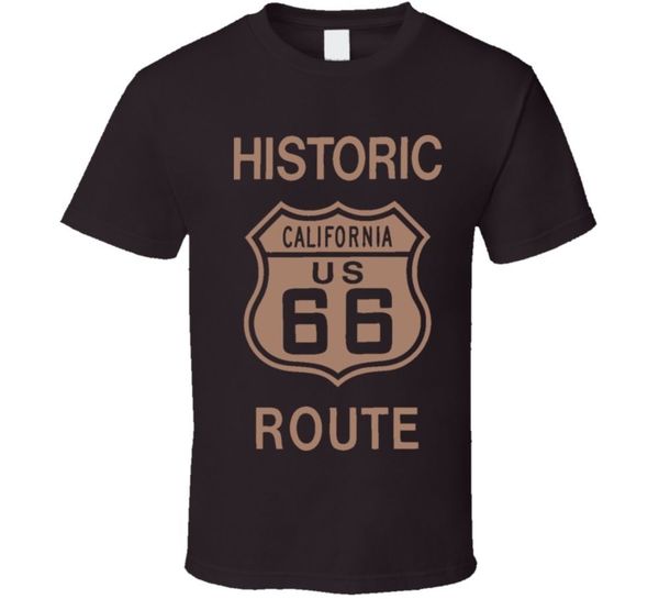 

historic route 66 cali usa road sign trucker biker t shirt men t shirt men clothing plus size tee youth sport hooded sweatshirt hoodie