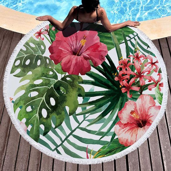 

beach towel printing round beach towel sand travel summer large