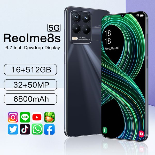 

smartphone android celular 8gb 256gb smart phones unlocked 5g 4800mah 6.2 inch screen global version mobilephones