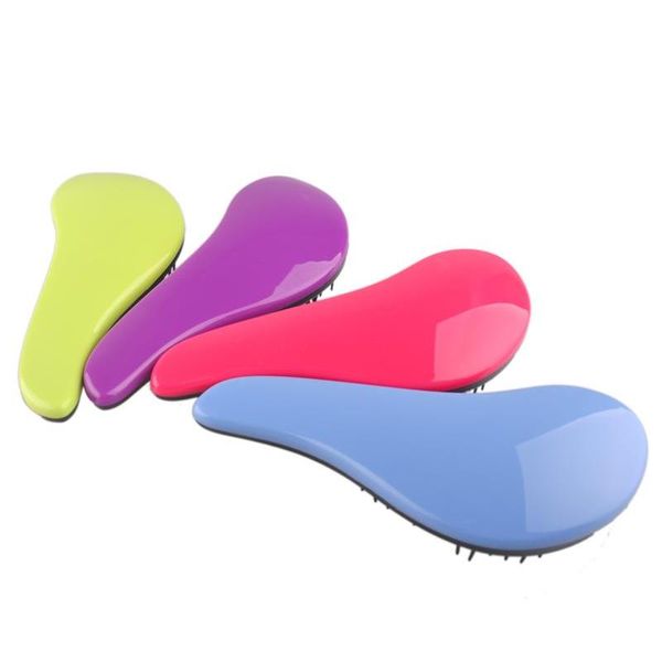 

magic detangling handle hair brush comb salon styling tool tt shower hair comb mix color dhl qylbcn sweet07, Silver