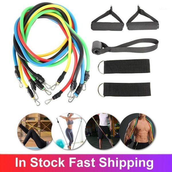 

resistance bands latex training exercise yoga tubes pull rope,rubber expander elastic fitness with bag gym sport fitness1