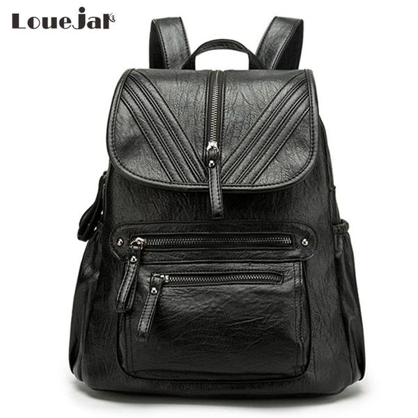 

2020 women mochila vintage high capacity backpack classic stylish bags quality cowboy style backpacks for ladies