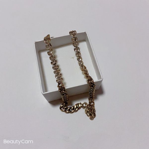 

good items classic fashion d symbol necklace with gift box,for ladies collection luxury design locking chain fashion jewelry accessories, Silver
