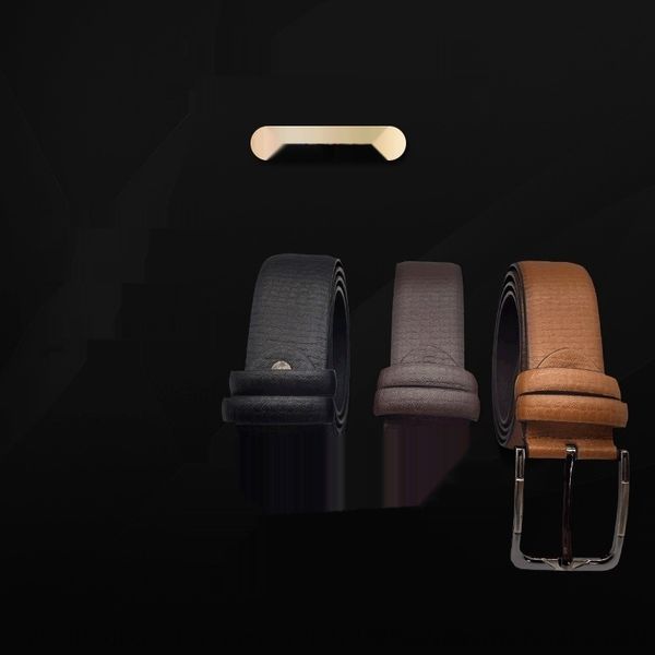 

llvmh leather new style antique men's leisure ger6y belt men's quality handmade leather fashion belt factory, Black;brown