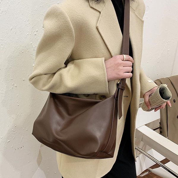 

cross body veryme high capacity vintage messenger bags women soft leather crossbody handbags lightweight tote bag for students teenager sac