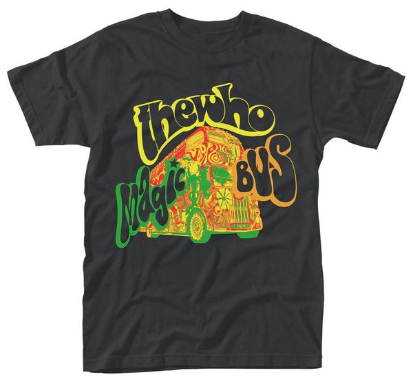 

the who 'magic bus' t-shirt - new & official men brand printed t shirt 2018 new short sleeve men sport hooded sweatshirt hoodie