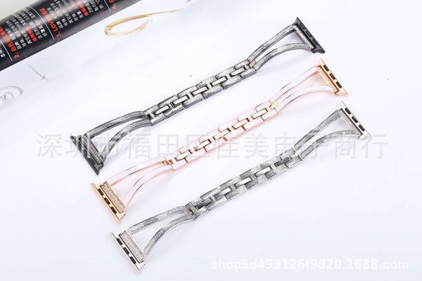 

suitable for h-type new female bracelet 22 head metal smart watch strapbgt