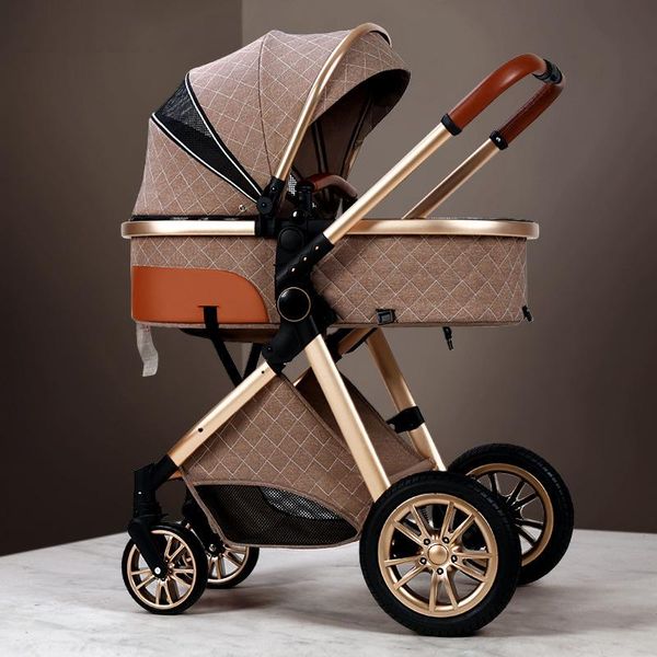 

multi-functional baby stroller high landscape light folding babies stroller for infant newborn carriage anti-vibration
