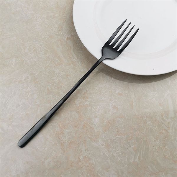 

spoon fork tableware suit stainless steel gold-plated dinnerware set portable dinner service popular with different style 6 8my j1