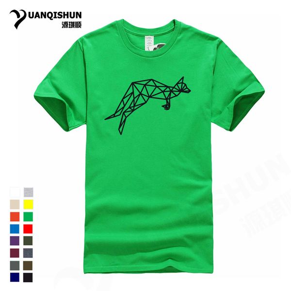 

geometric kangaroo patterns men's simple line animal series australia tees hooded sweatshirt hoodie men t shirt
