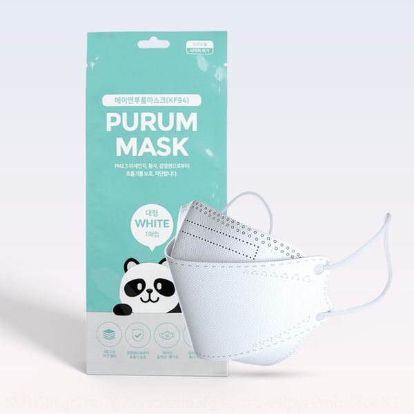 

rkxnp korean kf94 4-layer 99 fusion blown fish shaped dust-proof and breathable protective mask is packaged independently protectionmask pro