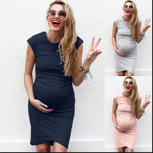 

dress women summer dresses style 2021 large size pregnant vintage plus size dresses vestidos blk9515, Black;gray