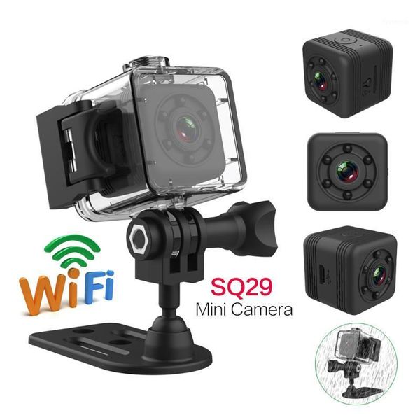

new sq29 ip camera hd wifi mini camera magnetic body micro cam night vision waterproof case dv dvr small camcorder pk sq11 sq121