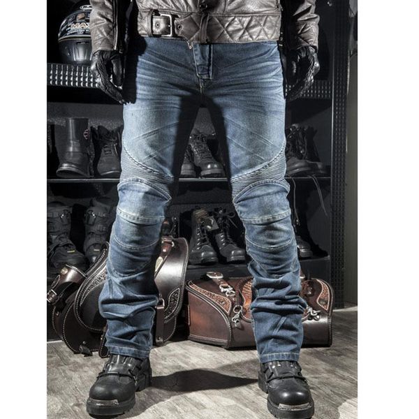 

komine мотоцикл езда джинсы с колено бедро колодки мотокроссу штаны мотоциклетные велоспорт брюки брюки мотоциклиста