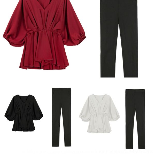 

0klbj jacket new 2020 leather case leather slimming fat mm belly cover suit cover and younger fat sister 200kg flesh case v-neck pants tw, Gray