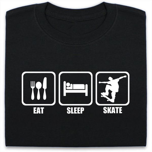 

eat sleep skate t-shirt mens womens funny gift present skater skate boarding festive tee shirt sport hooded sweatshirt hoodie