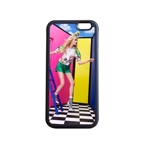 

de2w3sdsublimation blank 2d pc + tpu чехол для iphonevip