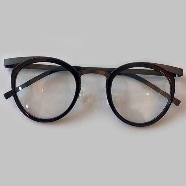 

2021 new brand women vintage reading myopia round glasses frame e7e7, White;black