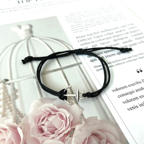 

creative h braceletalloy braceletbracelet braceletboat anchor hanging ornamentuniversal creative hand woven braceletalloy braceletbracelet b, Golden;silver