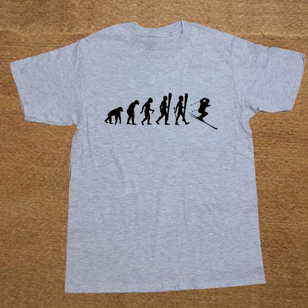 

evolution of snow skis cross country funny t shirt men short sleeve sport hooded sweatshirt hoodie
