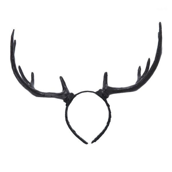 

christmas decorations hair hoop long cute reindeer headband headwear costume large party decoration gift1