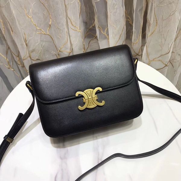 

spring and summer arc de triomphe beancurd classic fashion casual leather women's one shoulder slant cross portable small square bag