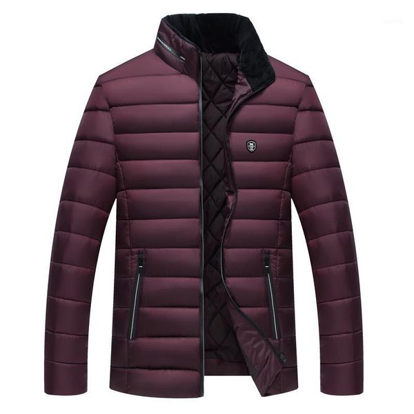 

2018 new fashion jackets men parka quality autumn winter warm outwear slim mens coats casual windbreak jackets men1, Black