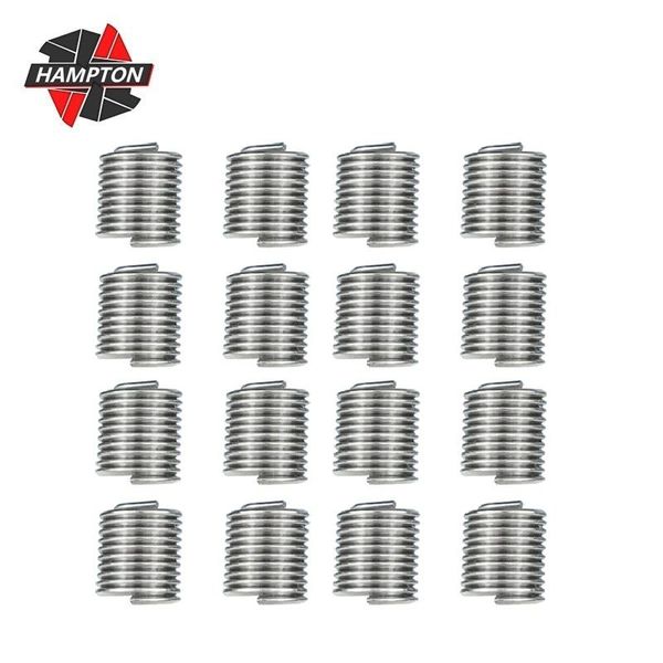 

hand tools silver stainless steel repair 10/20pcs m3-m14 1.5d-2.0d thread insert kit for restoring damaged threads