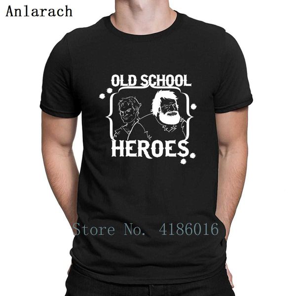 

old school heroes black design создание интересный стандарт vintage summer style xxxxxl смешной спорт толстовка с капюшоном толстовка футбол
