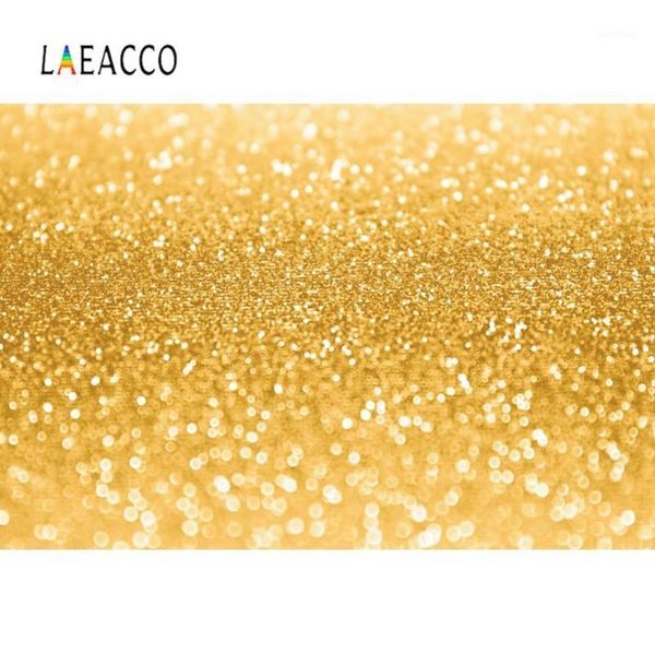 

laeacco golden yellow polka dot light bokeh love baby party pattern p background pgraphy backdrop pcall p studio1