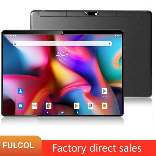 

tablet pc 2021 android 9.0 2.5d tempered glass screen 32gb rom 1280*800 ips 3g phone wifi 10 inch + 64gb tf cards1