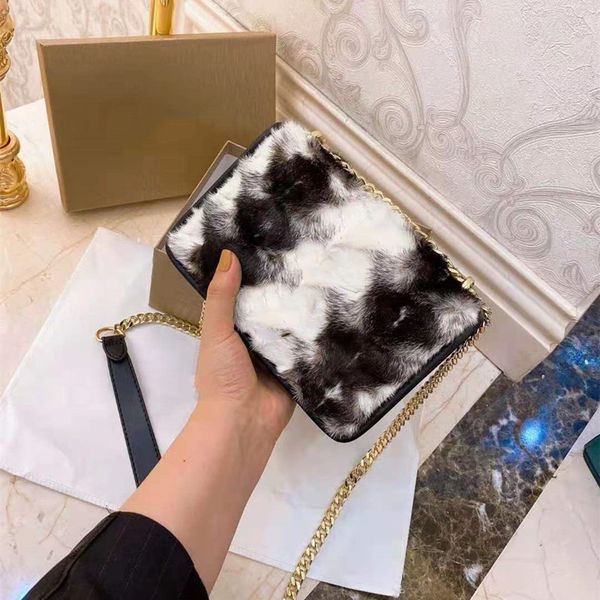 

classic original leather shoulder bags artwork hardware letter chain purses women crossbody bag flip villus handbag messenger bag sold