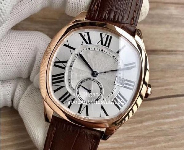 Orologio da uomo più venduto del 2020 GS Kajia Cal.1904-PS MC Movimento 40mmX41mm WGNM0003 Cinturini meccanici in pelle trasparente Orologio da uomo Watc