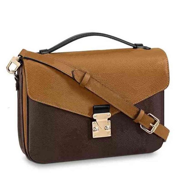 

designers shoulder bags women handbag oxidizing leather pochette elegant messenger bag luxury crossbody shopping purses tote