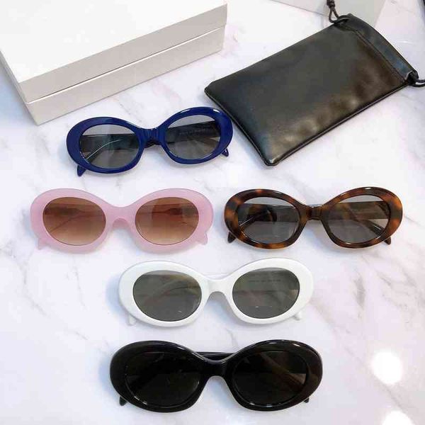 

2022 factory wholesale fashionable arc de oval sunglasses, White;black