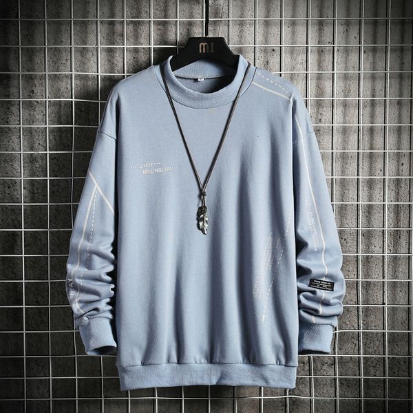 

new fashion brand hoodies 2021 spring autumn hip hop casual men's black white sweatshirts punk streetwear clothes o1fj