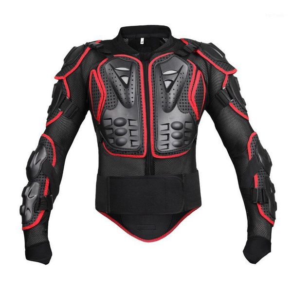 

back support riding protection chest protector sports safety protective gear racing jacket1, Black;blue
