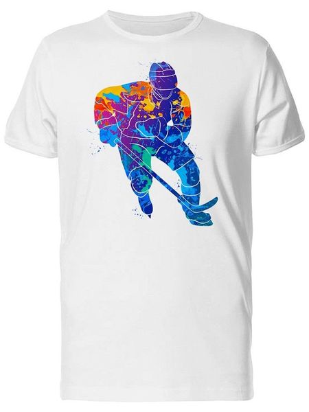 

colorful splash hockey player men's image by fashion classic style hoodie designers t shirts sweatshirt