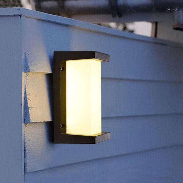 

led wall light ip65 15w waterproof outdoor indoor led wall lamp modern aluminum ac90~260v home lighting decoration porch light1